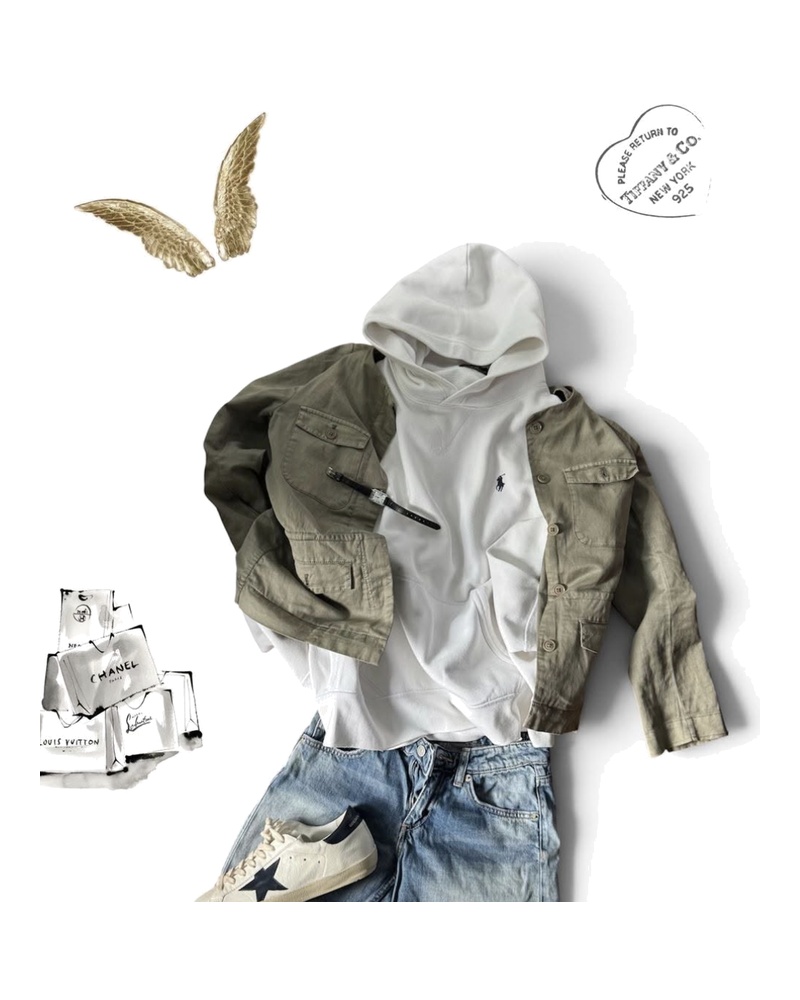 Styling inspiration for Pony Hoodie, White